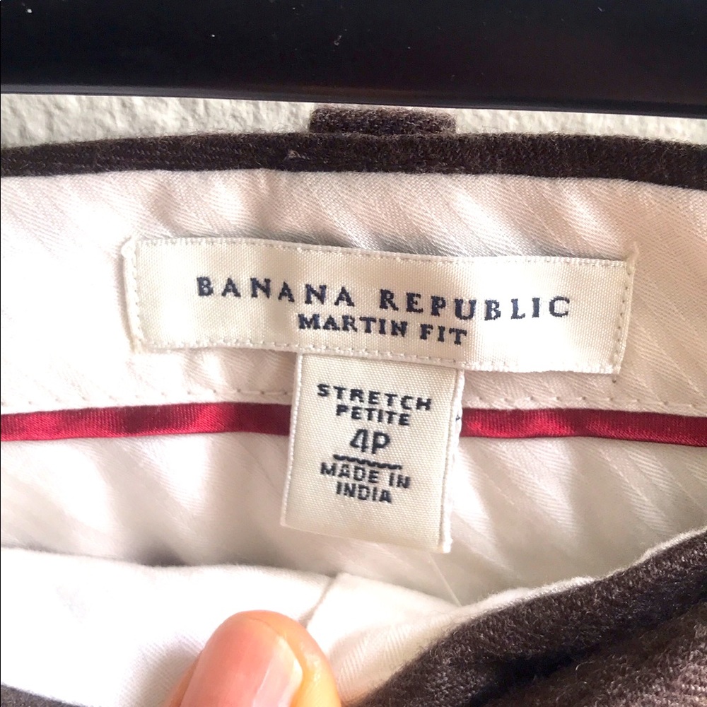 Wool banana republic pants.